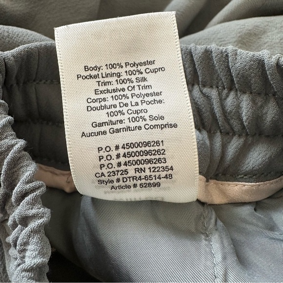 Aritzia-wilfred Buffon Crepe Sage Green Jogger/ Pant (Size:Small) - Picture 10 of 11